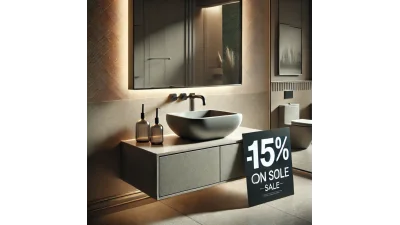Выгодное предложение! Скидка -15% на умывальники Miraggio + бесплатная доставка!